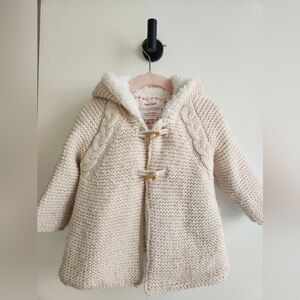 Zara Baby Girl Knit Coat 12-18 mon